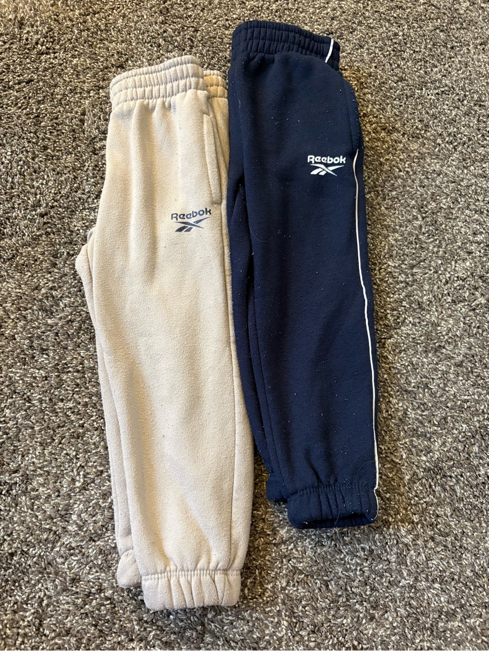 Reebok Kids Jogger Bundle in Navy and Beige